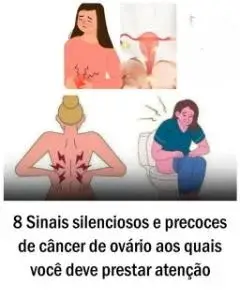 8 Sinais silenciosos e precoces de câncer de ovário aos quais você deve prestar atenção
