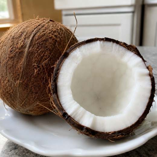 Coco fresco em destaque