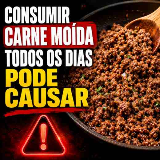 Carne moída em destaque