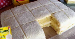 Bolo nuvem de leite ninho gelado levíssimo e delicioso…