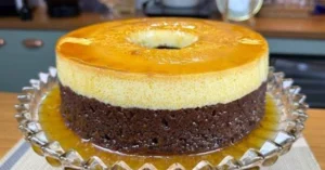 JÁ SAI RECHEADO DO FORNO! BOLO PUDIM PERFEITO
