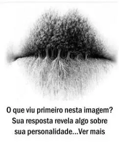 O que viu primeiro nesta imagem? Sua resposta revela algo sobre sua personalidade