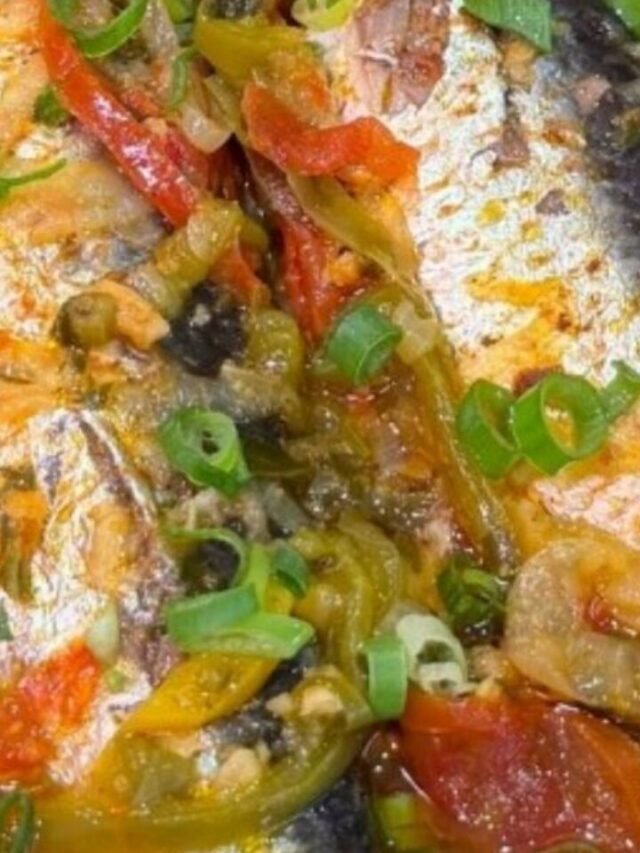 Escabeche de Sardinha na Panela de Pressão